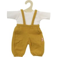 Heless - Latzhose, honiggelb, mit weißem T-Shirt, 2tlg., Gr. 35-45 cm Heless - Latzhose, honiggelb, mit weißem T-Shirt, 2tlg., Gr. 35-45 cm von Heless
