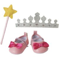 Heless - Prinzessin Lillifee, 3tlg.: Ballerinas, Glitzerkrone und Zauberstab Heless - Prinzessin Lillifee, 3tlg.: Ballerinas, Glitzerkrone und Zauberstab von Heless