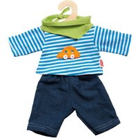 Heless - Puppen-Jeans mit Streifenshirt, Gr. 35-45 cm Heless - Puppen-Jeans mit Streifenshirt, Gr. 35-45 cm von Heless