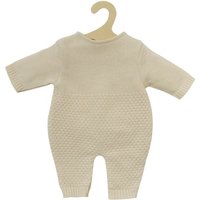 Heless - Puppen-Strickstrampler aus 100 % Bio-Baumwolle, ecru, Gr. 28-35 cm Heless - Puppen-Strickstrampler aus 100 % Bio-Baumwolle, ecru, Gr. 28-35 cm von Heless
