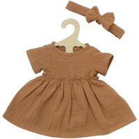 Heless - Puppenkleid mit Rüschen und Haarband, , salbeigrün, 2tlg., Gr. 35-45 cm Heless - Puppenkleid mit Rüschen und Haarband, , salbeigrün, 2tlg., Gr. 35-45 cm von Heless