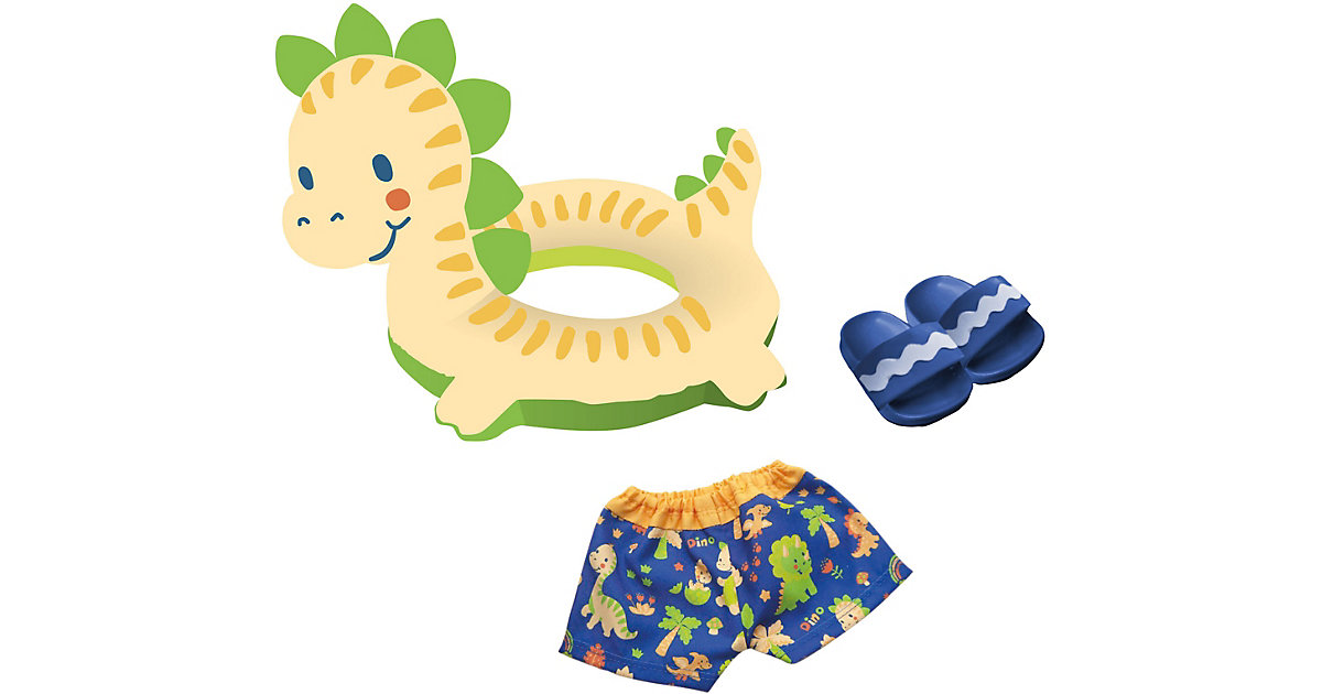 Puppen-Dino-Schwimmset, Gr. 35-45 cm Puppen-Dino-Schwimmset, Gr. 35-45 cm von Heless