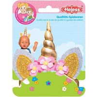 Puppen-Einhorn-Haarband, Gr. 35-45 Puppen-Einhorn-Haarband, Gr. 35-45 von Heless