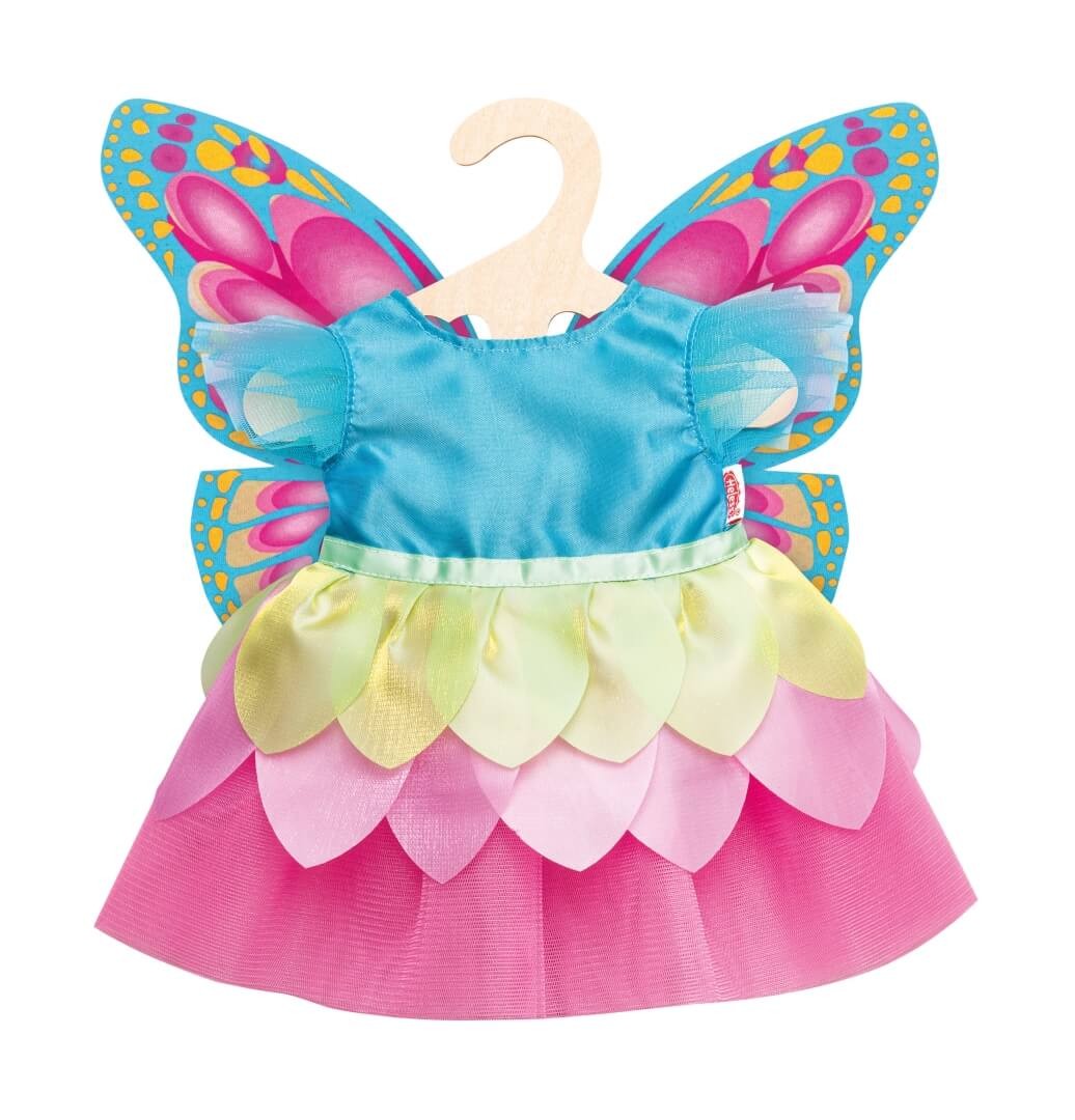 Puppen-Feenkleid Schmetterling, Gr. 28-35 cm Puppen-Feenkleid Schmetterling, Gr. 28-35 cm von Heless