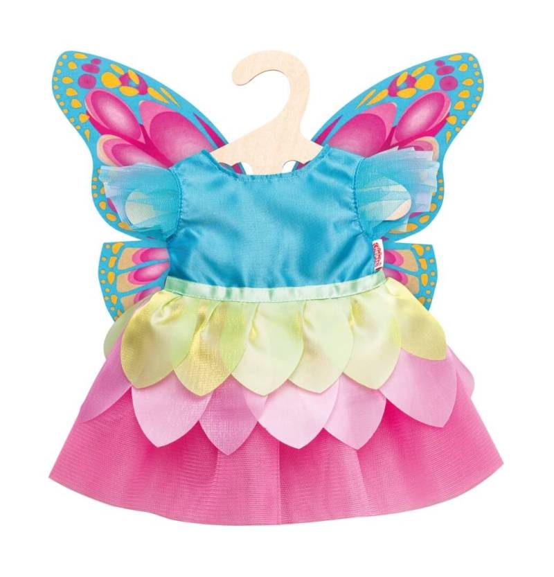 Puppen-Feenkleid Schmetterling, Gr. 28-35 cm von Heless