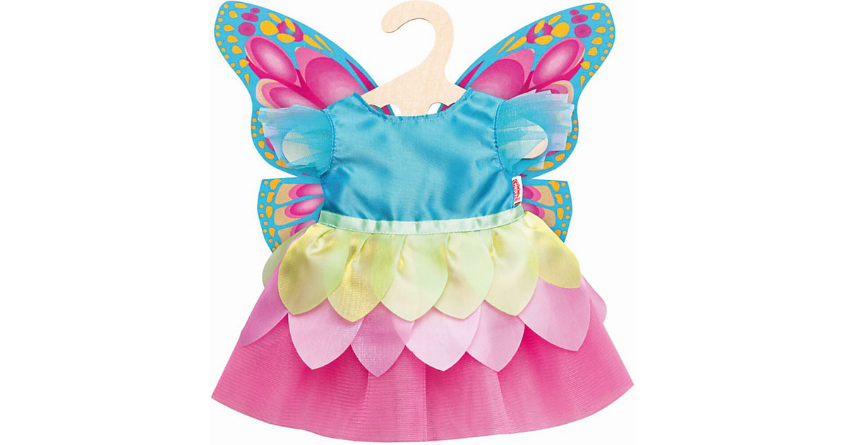 Puppen-Kleid Fee Schmetterling, Gr. 35-45 cm mehrfarbig Puppen-Kleid Fee Schmetterling, Gr. 35-45 cm mehrfarbig von Heless