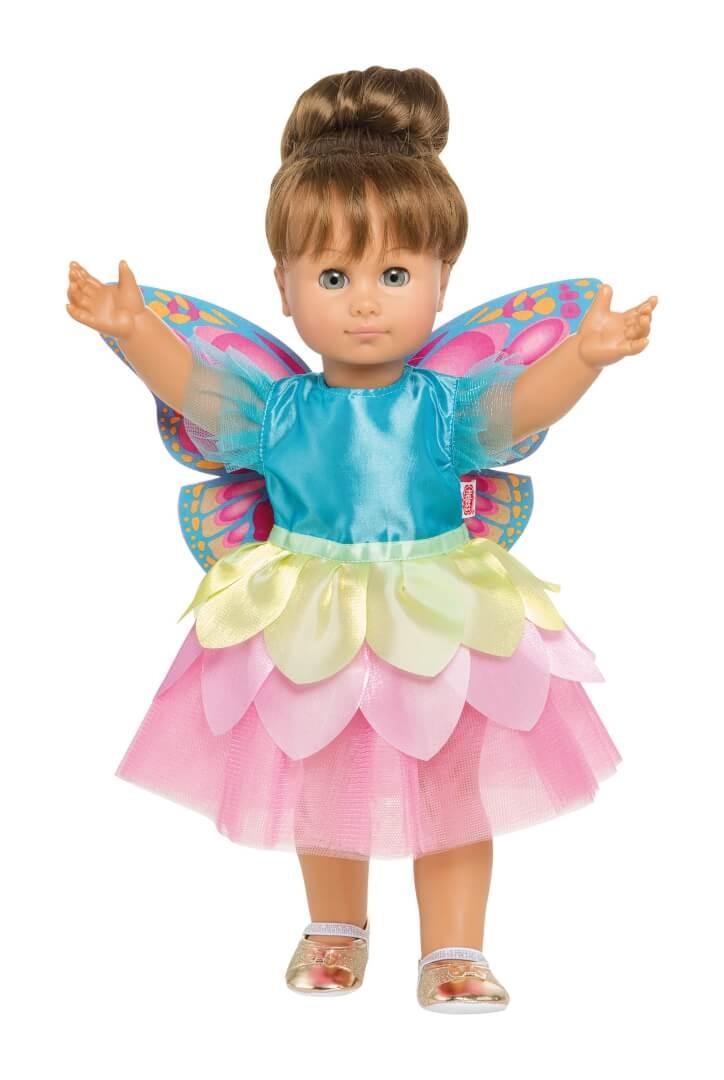 Puppen-Feenkleid Schmetterling, Gr. 35-45 cm Puppen-Feenkleid Schmetterling, Gr. 35-45 cm von Heless