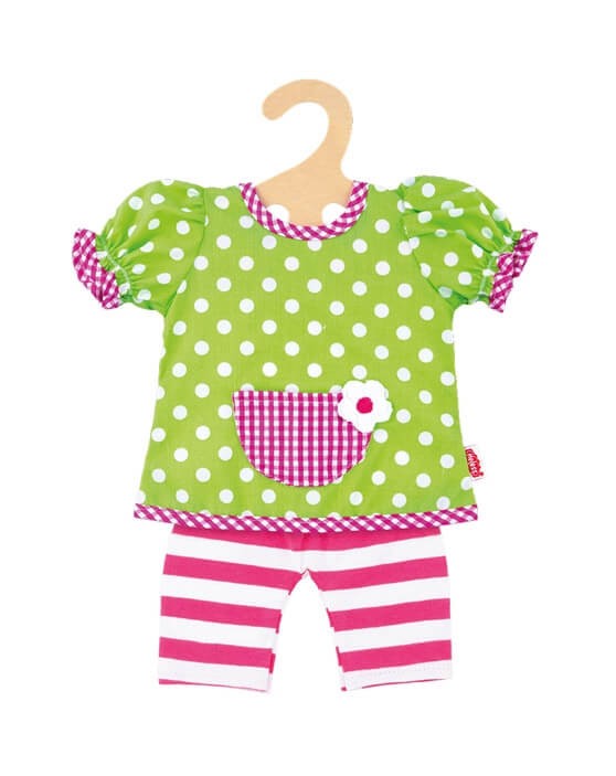 Puppen-Hängerchen mit Leggings, klein, Gr. 28-35 cm von Heless