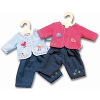Puppen-Jacke mit Jeans, klein, Gr. 28-35 cm Puppen-Jacke mit Jeans, klein, Gr. 28-35 cm von Heless