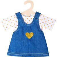 Puppen-Jeanskleid Goldstück mit T-Shirt, Gr. 28-35 cm Puppen-Jeanskleid Goldstück mit T-Shirt, Gr. 28-35 cm von Heless