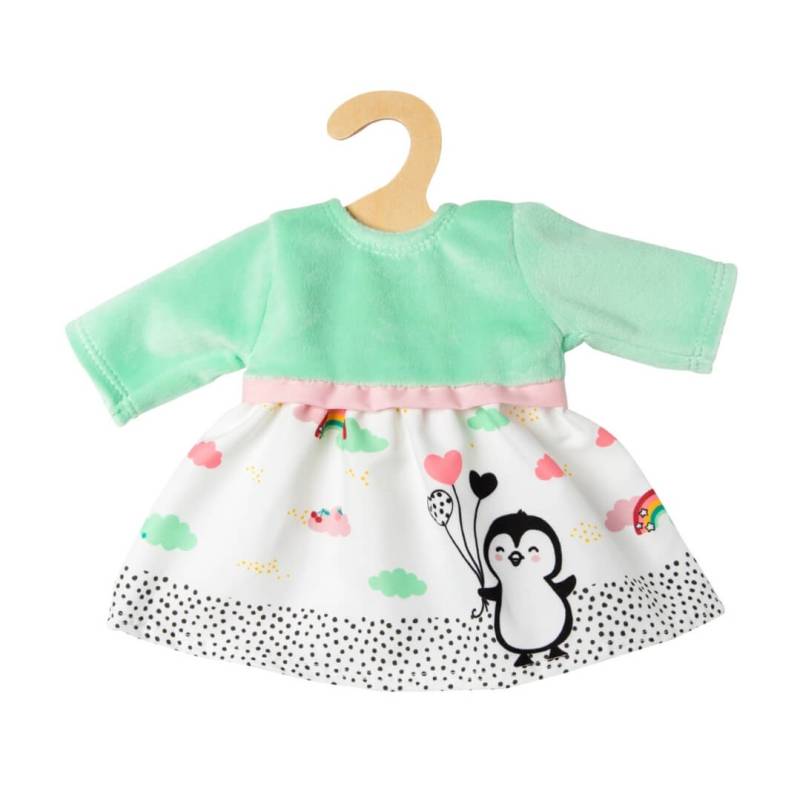 Puppen-Kleid Pinguin Pünktchen, Gr. 28-35 cm von Heless