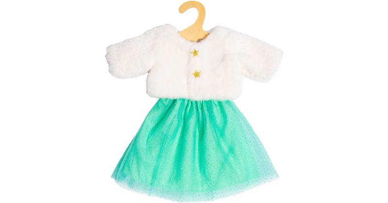 "Puppen-Plüschjacke ""Yuki"" mit Tüllrock, Gr. 28-35 cm" mint von Heless