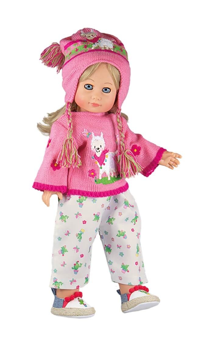 Puppen-Pullover mit Hose Alpaka Oskar, Gr. 28-35 cm Puppen-Pullover mit Hose Alpaka Oskar, Gr. 28-35 cm von Heless