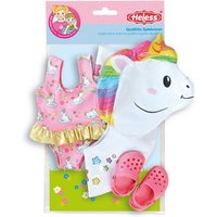 Puppen-Schwimmset Einhorn Henri, Gr. 28-35 cm von Heless