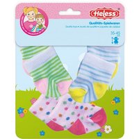 Puppen-Söckchen, 3er Set, Gr. 35-45 cm von Heless