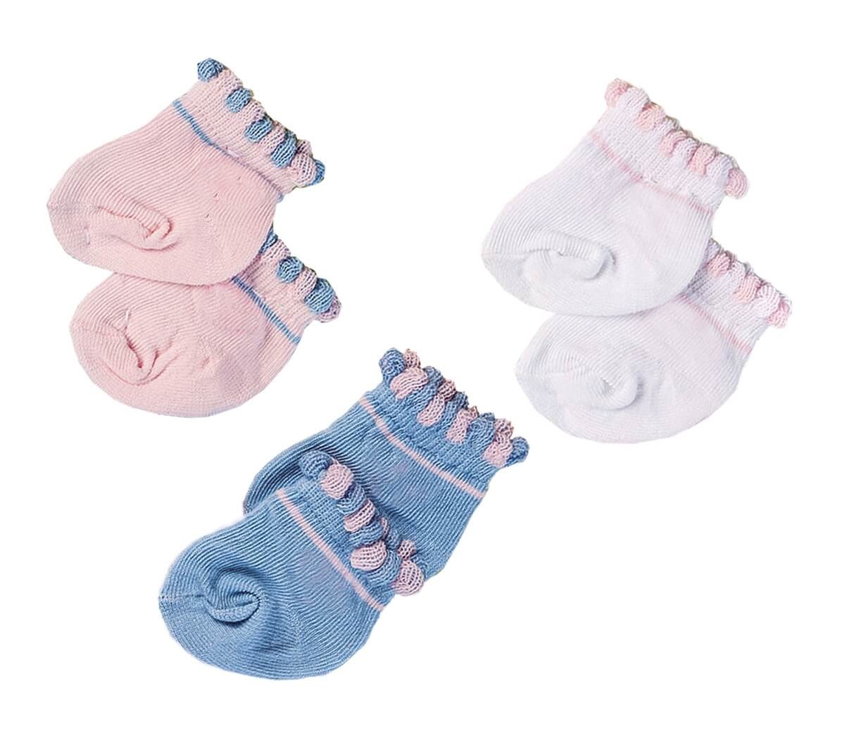 Puppen-Söckchen, 1 Paar, sortierte Ware, Gr. 35-45 cm Puppen-Söckchen, 1 Paar, sortierte Ware, Gr. 35-45 cm von Heless