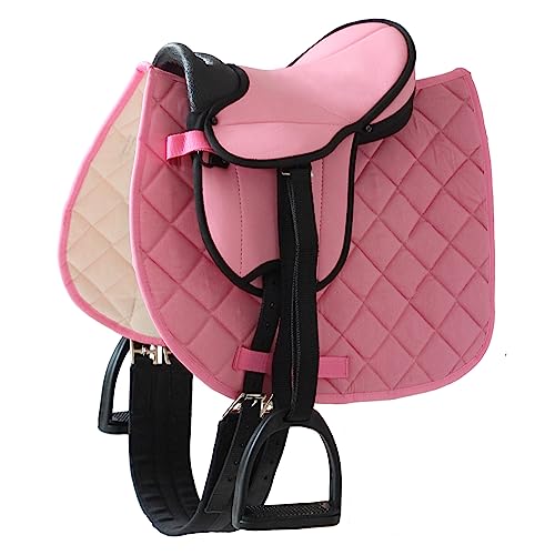 Helga Kreft 50088 Sattelset für Gartenpferd für Susi + Tamme, Sattel rosa und Schabracke mit Karosteppung, 28 x 35 x 31 cm Helga Kreft 50088 Sattelset für Gartenpferd für Susi + Tamme, Sattel rosa und Schabracke mit Karosteppung, 28 x 35 x 31 cm von Helga Kreft