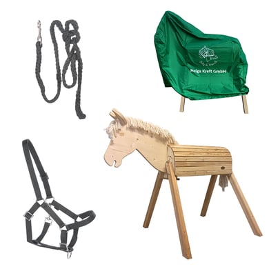 Helga Kreft Gartenpferd-Set Tamme, schwarz Helga Kreft Gartenpferd-Set Tamme, schwarz von Helga Kreft