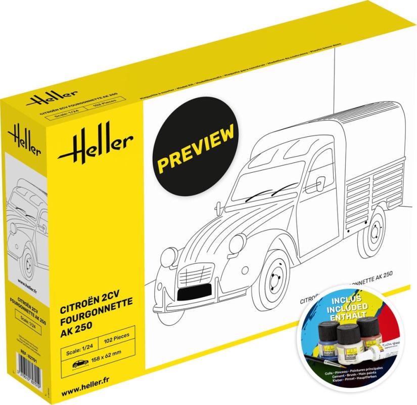 Citroen 2CV Fourgonette AK 250 - Starter Kit Citroen 2CV Fourgonette AK 250 - Starter Kit von Heller