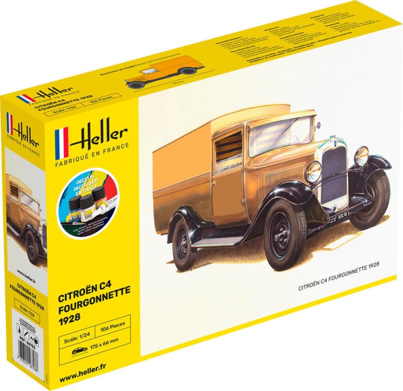 Citroen C4 Fourgonnette 1926 - Starter Kit Citroen C4 Fourgonnette 1926 - Starter Kit von Heller
