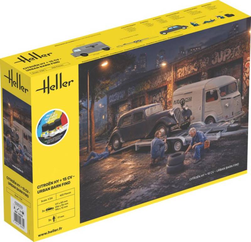 Citroen HY + 15CV - Urban Barn Find - Starter Kit Citroen HY + 15CV - Urban Barn Find - Starter Kit von Heller