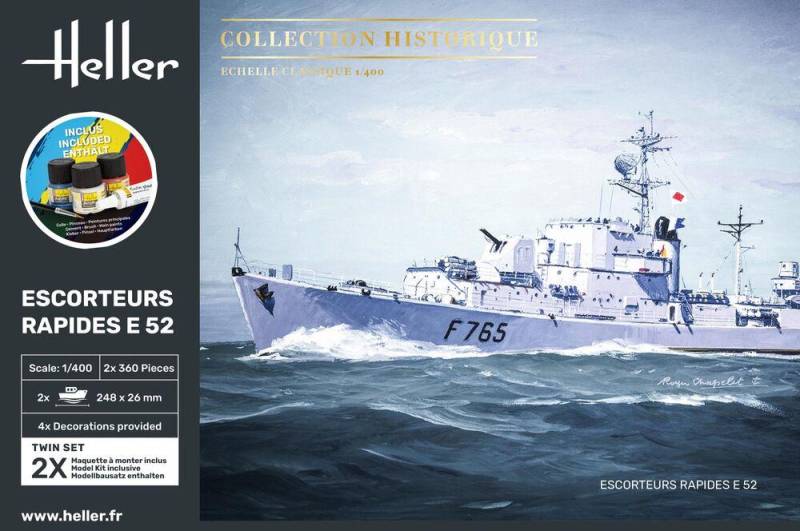 Escorteurs Rapides E 52 - Starter Kit von Heller