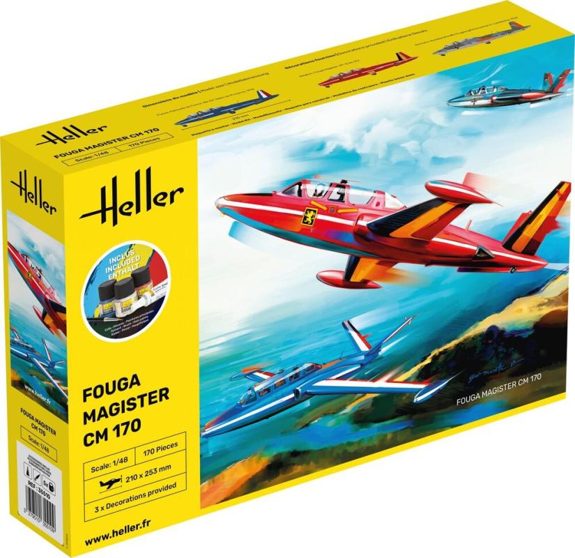 Fouga Magister CM 171 - Starter Kit Fouga Magister CM 171 - Starter Kit von Heller