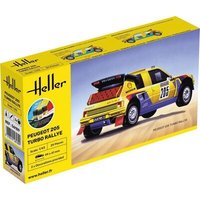 HELLER 1000561890 1:43 STARTER KIT Peugeot 205 Turbo Rallye von Heller