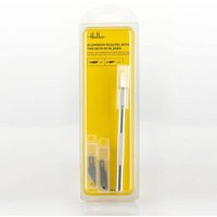 HELLER 1000990090 Aluminium-Skalpell mit Feinspitz-Klinge von Heller