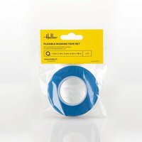 HELLER 1000990140 Flexibles Maskierband-Set (4-teilig 1. 2. 3. 6 mm x 18 m) von Heller