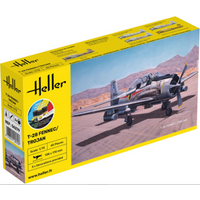 HELLER 56279 1:72 STARTER KIT T-28 FENNEC /TROJAN von Heller