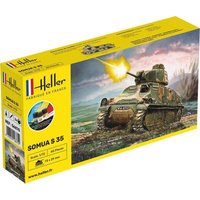 HELLER 56875 1:72 STARTER KIT Somua S 35 HELLER 56875 1:72 STARTER KIT Somua S 35 von Heller