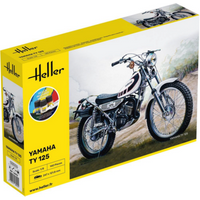 HELLER 56902 1:8 STARTER KIT TY 125 Bike HELLER 56902 1:8 STARTER KIT TY 125 Bike von Heller