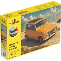 HELLER 58704 1:24 STARTER KIT Renault 4 TL/GTL Sun Roof HELLER 58704 1:24 STARTER KIT Renault 4 TL/GTL Sun Roof von Heller