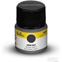 HELLER 9033 Peinture Acrylic 033 noir mat von Heller