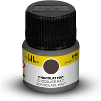 HELLER 9098 Acrylfarbe 098 Schokolade matt, 12 ml von Heller