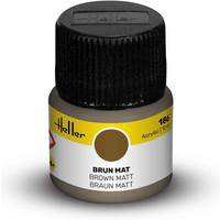 HELLER 9186 Acrylfarbe 186 Braun matt, 12 ml von Heller