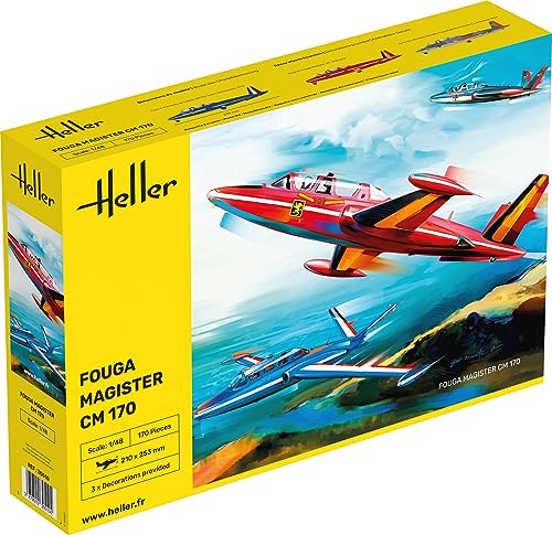 Heller 30510 Fouga Magister cm 170 1/48, Weiß Heller 30510 Fouga Magister cm 170 1/48, Weiß von Heller