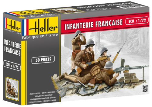 Heller 49602 Modellbausatz Infanterie Francaise von THRESHOLD