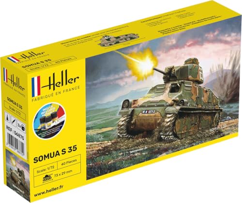 Heller 56875 Somua S 35 Modellbausatz, grau Heller 56875 Somua S 35 Modellbausatz, grau von Heller