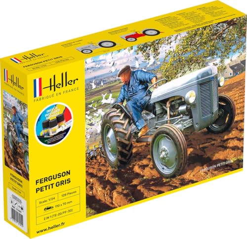 Heller 57401 Ferguson TE-20 Petit Gris Modellbausatz, grau Heller 57401 Ferguson TE-20 Petit Gris Modellbausatz, grau von Heller