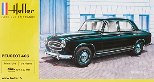 Heller 80161 - Modellbausatz Peugeot 403 von Heller