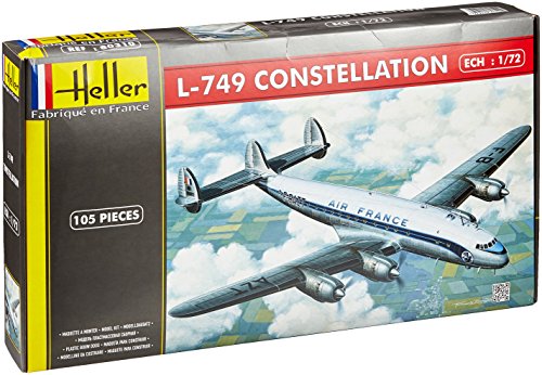 Heller 80310 L-749 Konstellation Air France Modellbausatz, Maßstab 1:72 von Heller