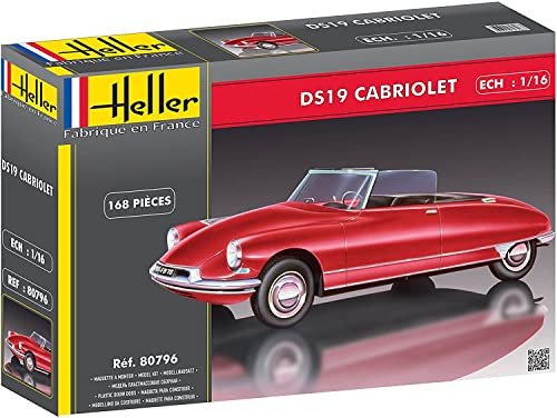 Heller 80796 Modellbausatz Citroën DS 19 Cabriolet, Spiel von Heller