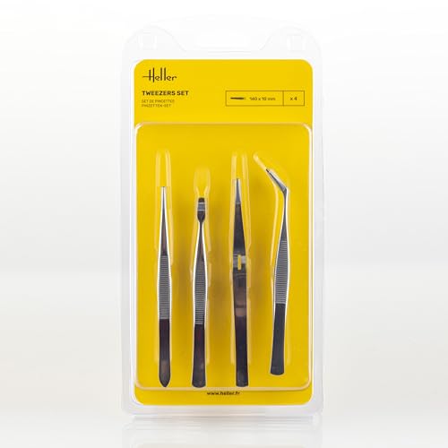 Heller 99023 Tweezers Set (4 Pieces) von Heller