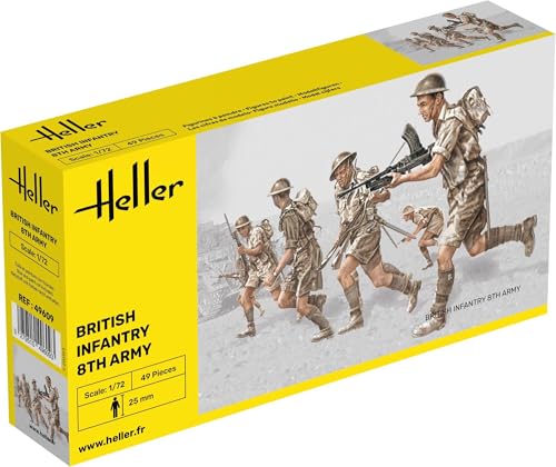 Heller Classic 49609 - BRITISCHE Infanterie, 48 Teile Heller Classic 49609 - BRITISCHE Infanterie, 48 Teile von Heller