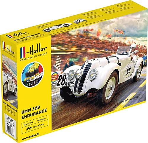 Heller 56782 Starter Kit BMW 328 Endurance 1/24 Heller 56782 Starter Kit BMW 328 Endurance 1/24 von Heller