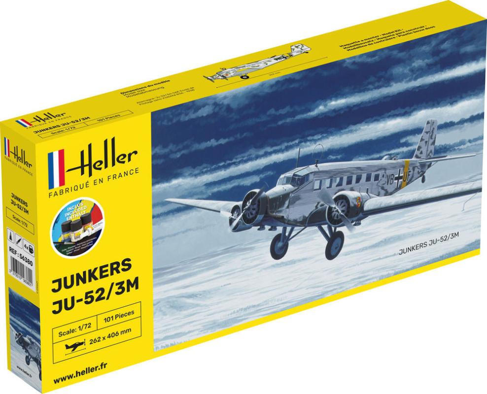 Junkers Ju-52/3m - Starter Kit Junkers Ju-52/3m - Starter Kit von Heller