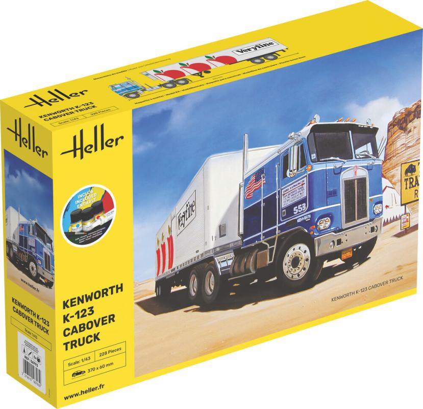 Kenworth K-123 Cabover Truck - Starter Kit Kenworth K-123 Cabover Truck - Starter Kit von Heller