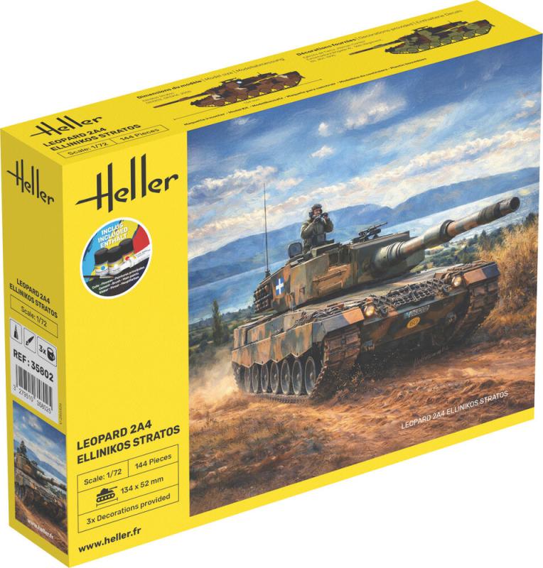 Leopard 2A4 - Ellinikos Stratos - Starter Kit Leopard 2A4 - Ellinikos Stratos - Starter Kit von Heller